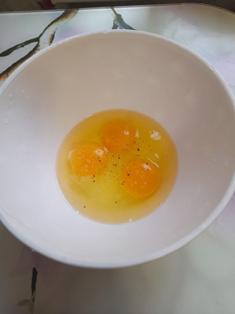 Гренки с яйцом