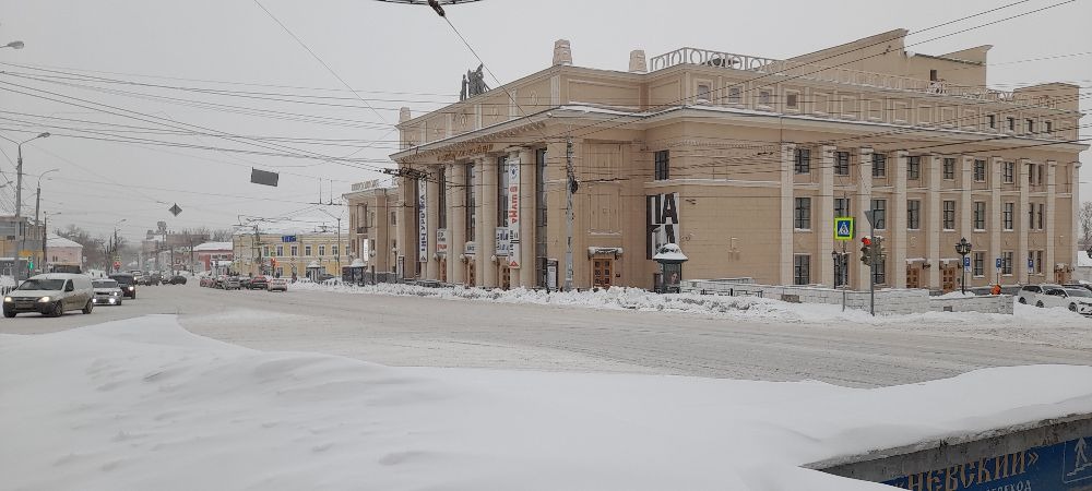 Закулисье Русского драматического театра Удмуртии
